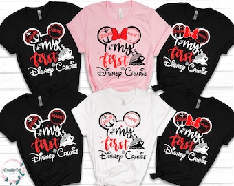 2026 My First Disney Cruise Shirt, Custom Cruise Group Shirt, Disney Cruise Shirt, Disney Shirt, Family Matching Cruise Shirt, Cruise Custom