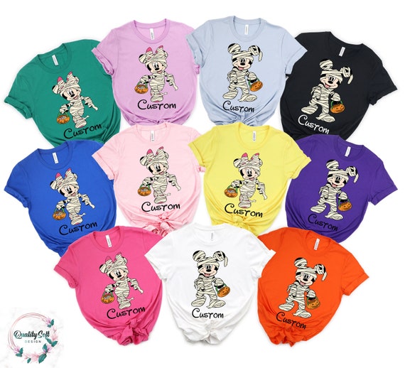 Mummy Disney Halloween Shirts,Disney Halloween Princess Shirts, Disney mickey Tee, Disney Halloween minnie Women Sweatshirts, Witch tee