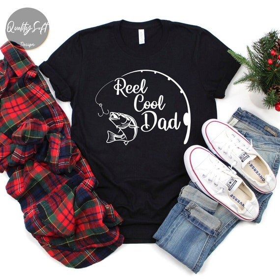 Real Cool Dad, Men Gift ideas, Dad Shirt, Father's Day, Fishing Lover TShirt, Hobby Shirt, Gift For Daddy, Camping Shirt, Gift Husband
