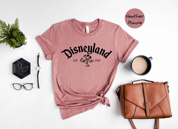 Vintage Disneyland 1955 T-Shirt, Disney Family Trip Tee, Disneyland Group shirt, Mickey shirts