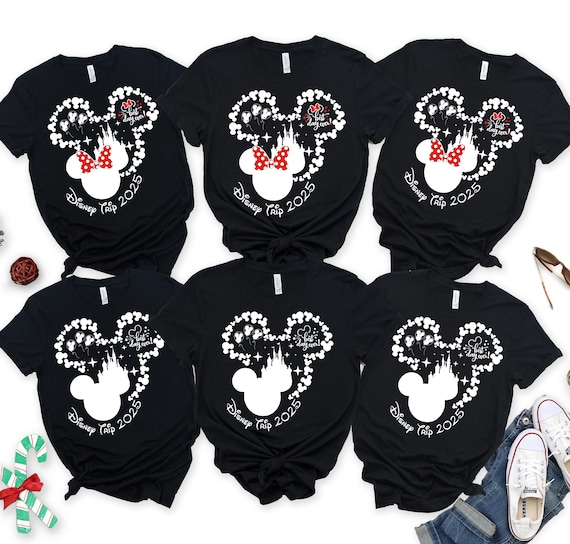 Custom Disney 2025 Family Vacation Shirt, Family Trip Disney 2025 Shirt, Personalized Family Vacation Outfit, Family Vacation 2025 Shirt