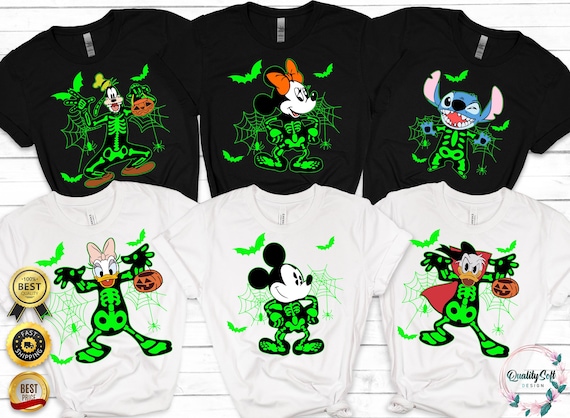 Disney Family Skeleton Halloween Shirts, Disney Halloween shirts, Disney Family shirts, Skeleton sweatshirt, Halloween Tee, Halloween shirt