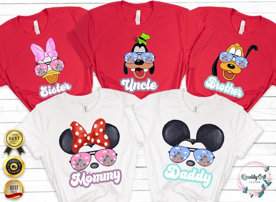Disney Shirts, Disney Family Shirts, Custom Disney Family Vacation Shirt, Family Trip Shirt, Personalized Family Best Day Ever, Disney Shirt