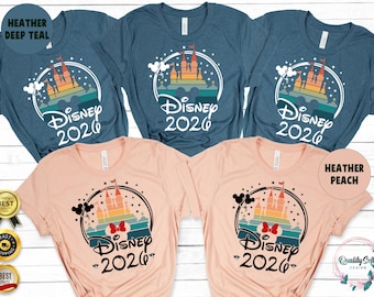 Disney 2026 Castle Family Trip Custom Shirts, Family Trip Disney 2026 Shirt, Personalized Family Vacation Outfit, Family Vacation 2026 Shirt