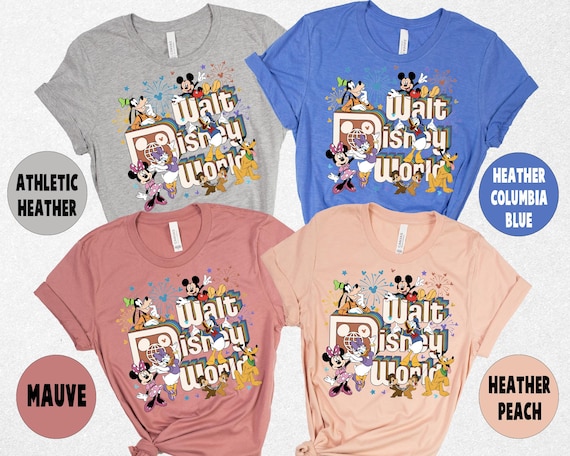 Disneyworld Family Vacation Shirts, Matching Mickey Minnie T-shirts, Walt Disney world shirt