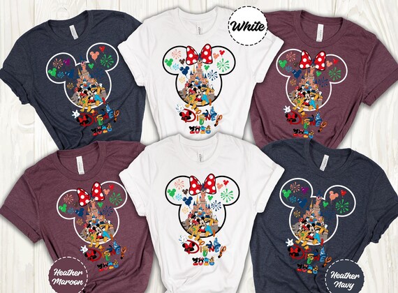 Custom Disney 2026 Family Vacation Shirts, Disneyland Matching Tee, Disney Family matching shirts