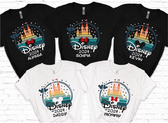 Disney 2025 Castle Family Vacation custom Shirt,Family Trip Disney 2025 Shirt,Personalized Family Vacation Outfit,Family Vacation 2025 Shirt