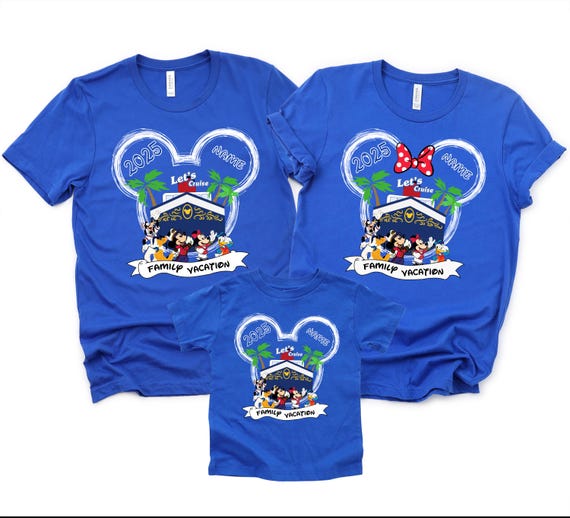Disney Cruise Family Shirts,2025 personalization disney Shirt,Disneyland T-shirt,Disney cruise,Cruise disney,Family 2025 shirt,cruise disney