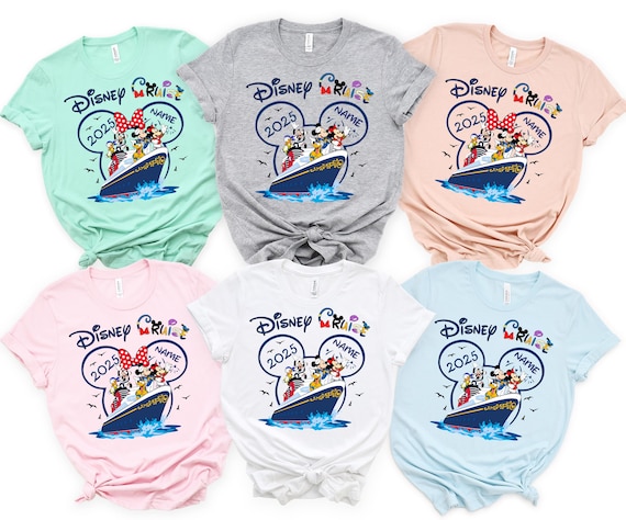 2025 Disney Cruise Shirt, 2025 personalization disney Shirt, Disney cruise, Cruise Shirt, Disney Cruise Family Shirts,Disney Cruise Shirt