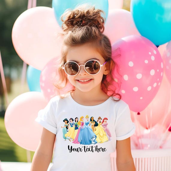 Cute custom Princess Shirt, Princess disney shirt, Disney Cute Shirt, Disney Princesses, Magic Kingdom Day,Disney girls shirt,Princess Shirt