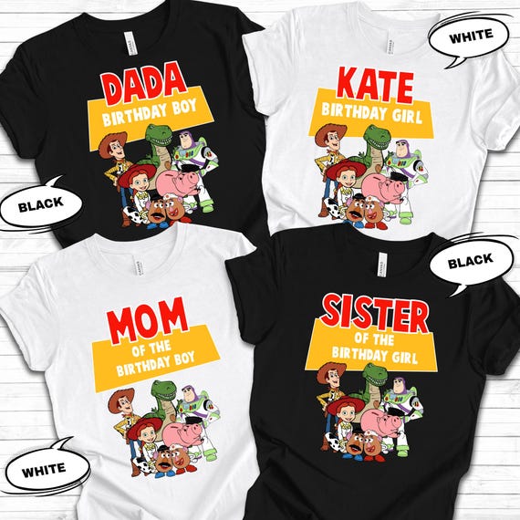 Toy Story Birthday shirts, Toy story t shirt, Toy story birthday,Family Birthday Shirts, Toy Story birthday Shirts, Birthday, toy story tee