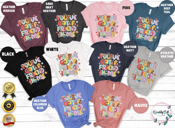 Disney Toy Story family Shirt, You've Got A Friend In Me Tee, Toy story friends shirts