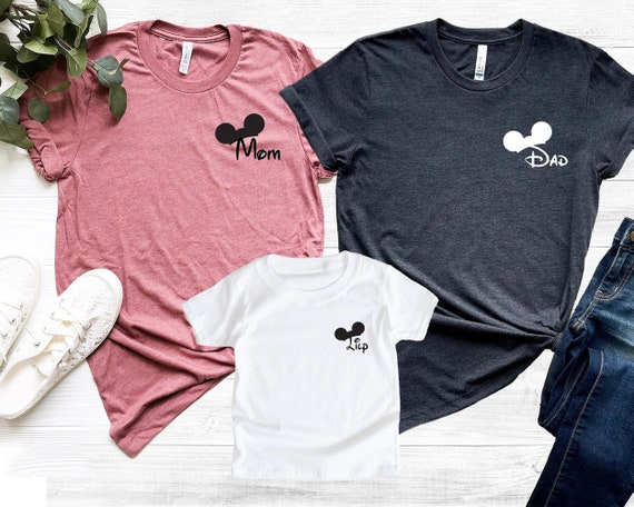 Disney Family Shirt, Disney Vacation Shirt, Dad Mom Kids shirt, Disney world shirt, Disneyland shirt, Magic Kingdom Shirt