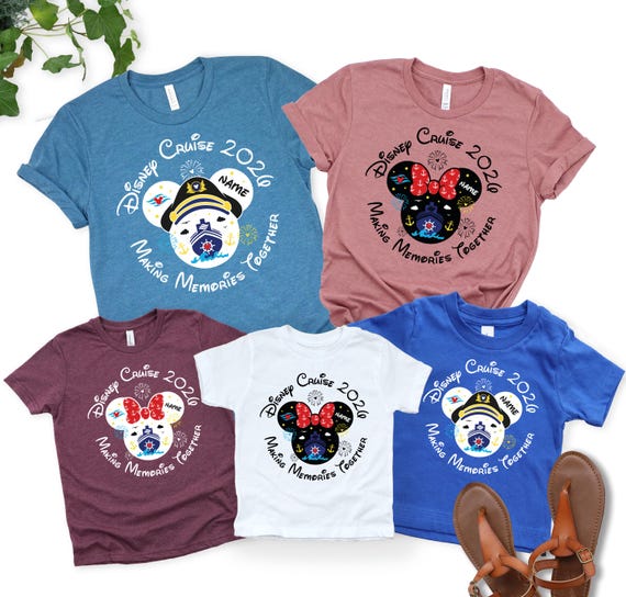 Disney custom cruise making memories together shirts, Family Cruise shirt, Cruise group shirt, Disney cruise shirts, Custom disney shirts