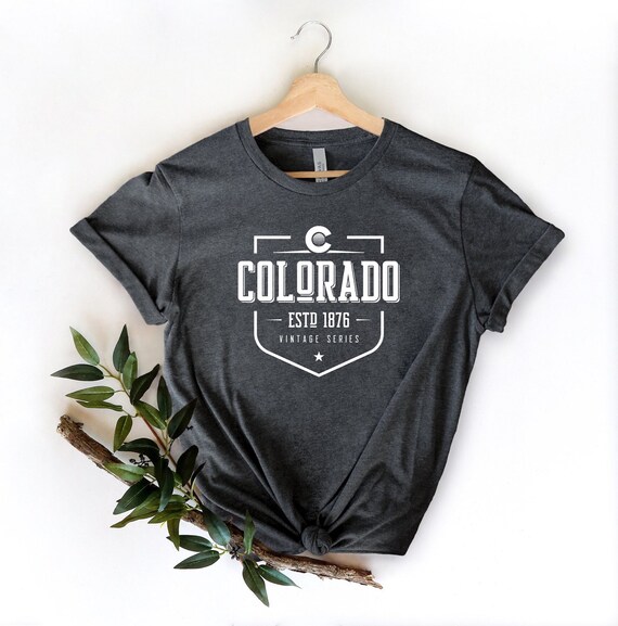 Colorado Shirt, Colorado shirt, Colorado Gift , Colorado Souvenir, Gift From Colorado, The Centennial State, Colorado lover shirt, Colorado