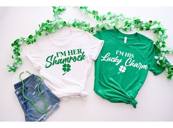 Shamrock matching shirt - FUNNY Irish Shirt - Saint Patrick New Fashion Short Sleeve Tee - Everyone Is A Little Irish On St Patrick's Day