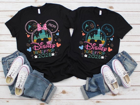 Custom Disney 2025 Family Vacation Shirt, Family Trip 2025 Shirt, Personalized Family Vacation Outfit, Family Vacation Shirt, Disney Shirt