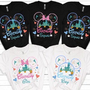 Disney Birthday Shirt, Birthday boy girl squad Disney Shirt, Birthday Boy Disney Shirt, Disney Birthday squad Shirt, Disney Birthday Party