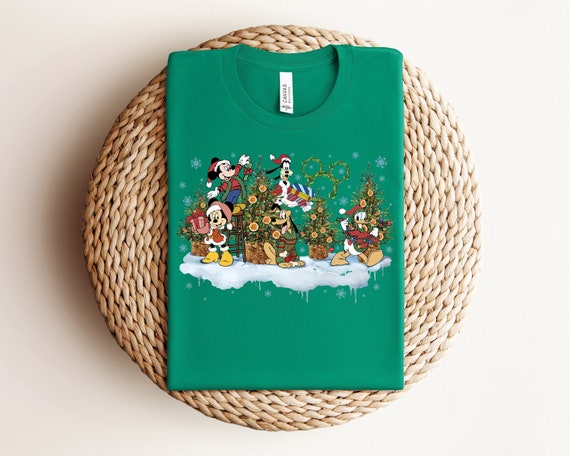 Disney Mickey and Friends Christmas Shirt,Disneyworld shirt,Family Trip Shirt,Family Vacation Shirt,Gift for christmas,Disney world