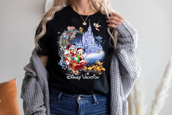 Disney Christmas, Disney Family Shirt, Family Trip Shirt, Personalized Family Vacation Outfit, Family Vacation Shirt, Disney matching Shirt