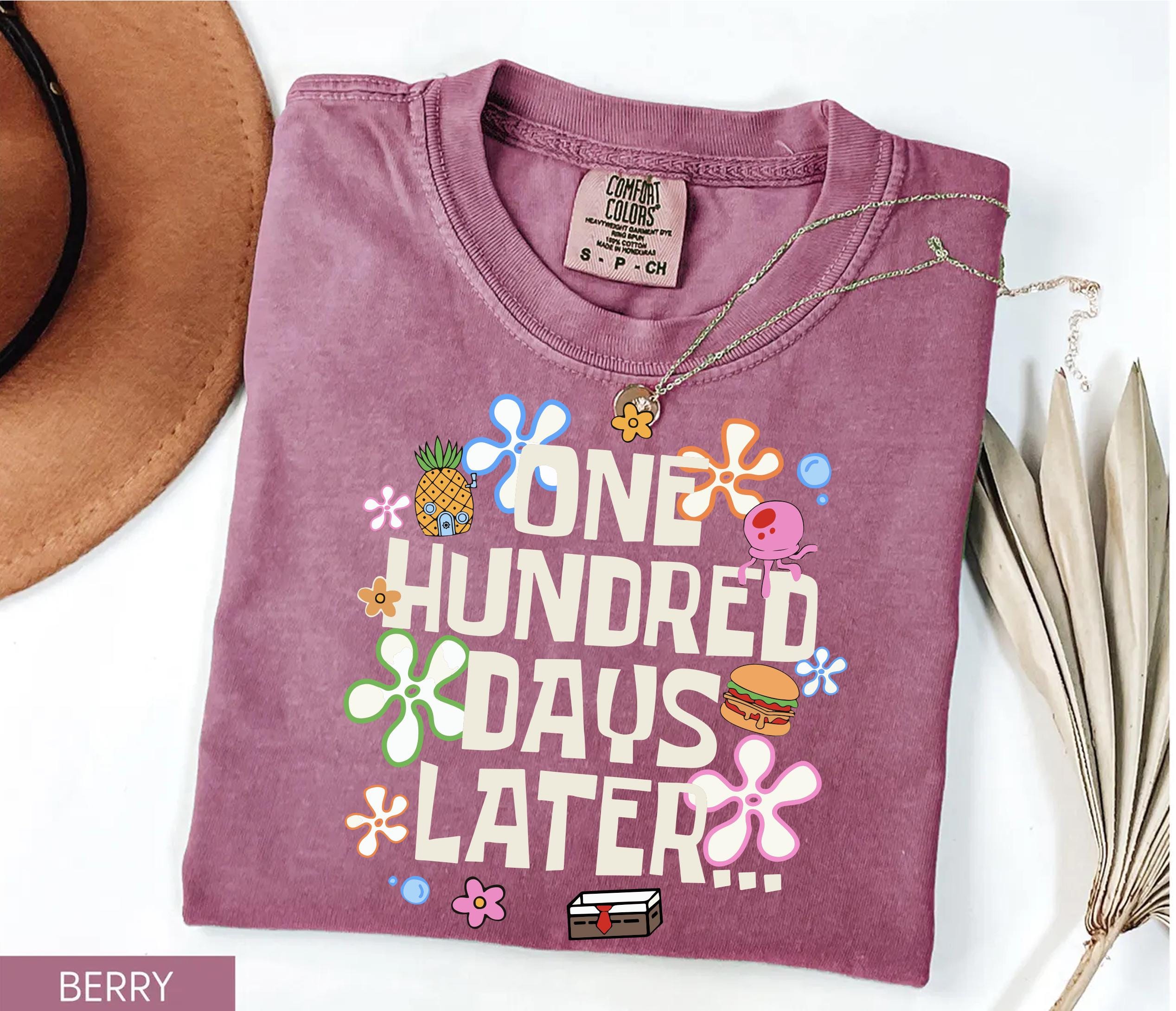 One Hundred Days Later Shirt, Comfort Colors Custom T-shirt, 100 Days ...