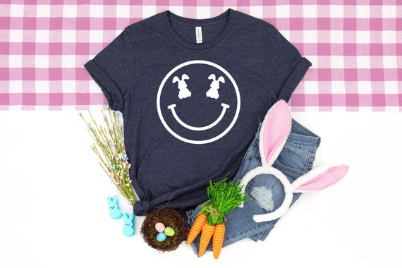 Comfort Colors Clover Shamrock Smile St. Patrick's Day Shirt, cute Lucky shirt, St Patricks Day Tee, St Patty's Day, luck Irish