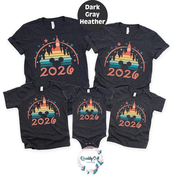 Disney Family 2026 Shirt, Disney Personalization Family Shirt, Disneyland 2026 Shirt, Custom Disney Family, Family 2026 Shirt, Disney Shirts