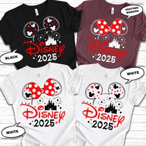 Disney Family Shirts, Disneyworld Shirts Family, Disney 2025 Family Shirts, Disney 2025 Family Vacation Custom Shirt, Disney Family Shirts