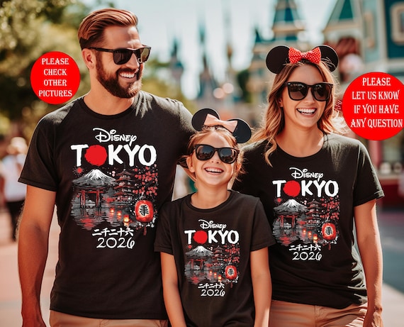 Family Disney Tokyo Trip 2026 Shirts, Disney Tokyo Shirt, Disney Tokyo Sweatshirt, Disney Shirt, 2026 Tokyo Disney Shirts, Tokyo trip 2026