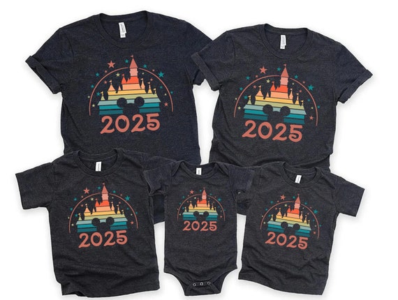 Custom Disney 2025 Family Vacation Shirt, Family Trip 2025 Shirt, Personalized Family Vacation Outfit, Family Vacation Shirt, Disney Shirt