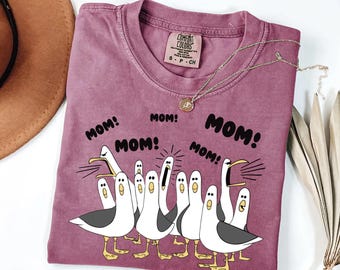 Chemise maman couleurs confort, chemise Le monde nemo, mouettes Disney, chemise Disneyland, chemise maman Disney, cadeau pour maman, chemise mouettes