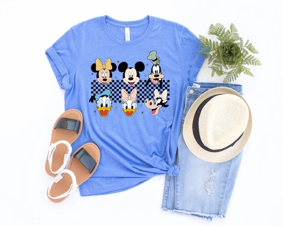 Disney Friends Shirt, Disney Family Shirts, Retro Disneyworld Shirts Family, Mickey Ears Shirt, Disneyland Shirt, Disneyworld Shirts