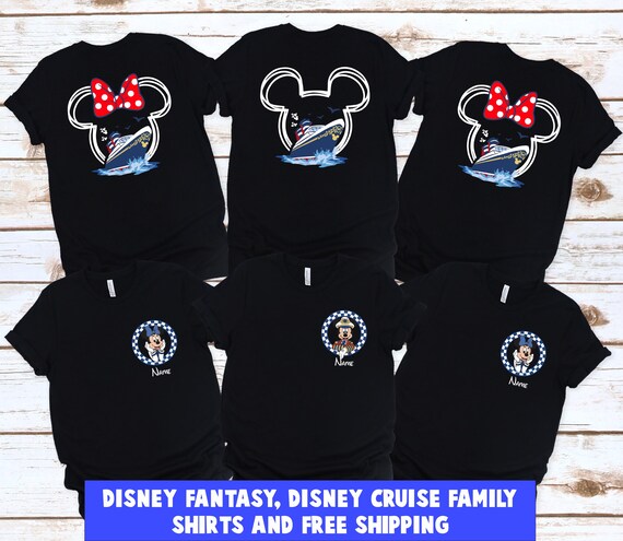 Disney Cruise Squad Personalized front and back Shirts, Disney cruise T-shirt, Disney Cruise Family Shirts, Disney magic cruise,Disney shirt