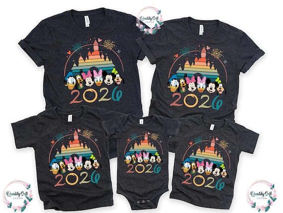 Disneyworld shirts, Disney 2026 Family Shirt, Disneyland Shirts, 2026 Disney Family Vacation shirts, Disney trip 2026