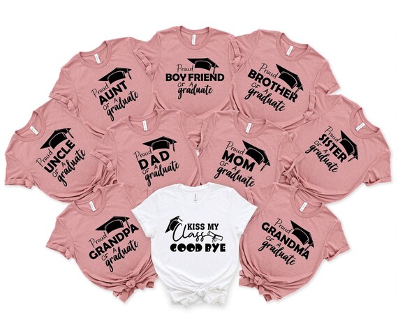 Proud Graduate Family Shirts: Matching Graduation T-Shirts