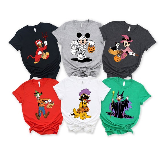 Disney Halloween shirts,Disney Characters with Halloween costumes,Halloween Tee,halloween shirt,halloween tee,halloween gift,funny halloween