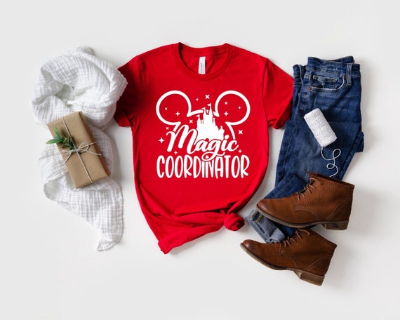 Disney Magic coordinator shirt, Disney Shirts, Mickey Shirts, Minnie Shirt, Disneyworld Tee, Disney Shirt For Family, Mom Shirt,Disney lover