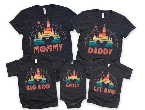 Disney CUSTOM Shirts, Disneyworld Shirts, Disney Vacation T-shirt, Disneyworld Couple Shirt, Disney Clothes, Disney Family Shirt,Disney Trip