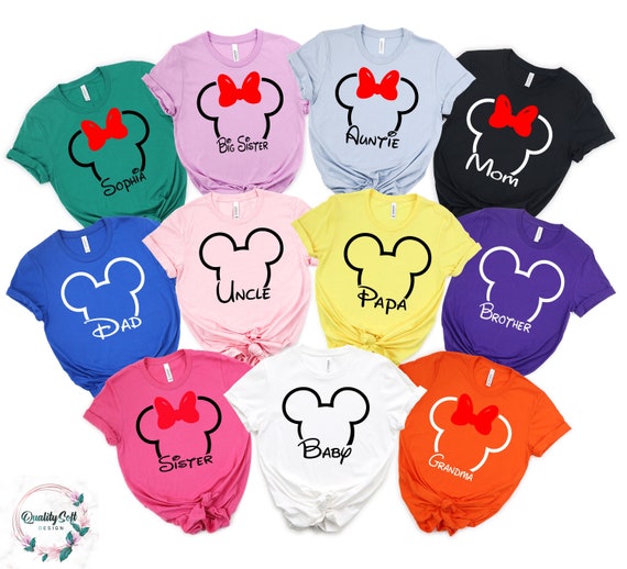 Disney trip personalized shirt,Disney vacation shirts,Family Shirts, Disneyland Shirts,Disneyworld Family Shirts,Disney Vacation Trip Shirt,