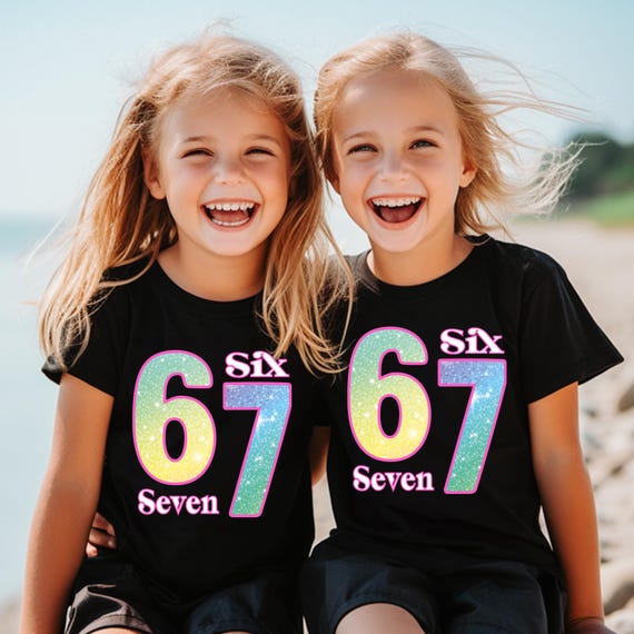 Viral 6 7 Meme Tee: Social Media Humor Shirt