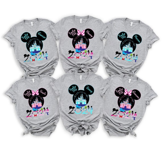 Disney 2025 Shirts, Disneyworld Shirts, Disney Vacation T-shirt, Disney Couple Shirt, Disney Clothes, Disney Family Sweat, Disney Trip 2025