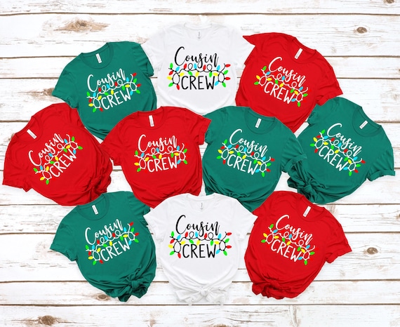 Cousin Crew Christmas Shirt, Cousin Crew Party Shirt, Matching Shirt, Christmas Cousin Shirt, Gift for Cousins, Christmas Gift, Cousin crew
