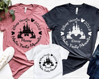 Custom 2026 Disney Family Vacation Shirt, Matching Trip Outfit