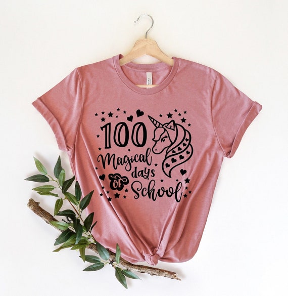 100 Magical Days of School Shirt: Unicorn Kids T-shirt
