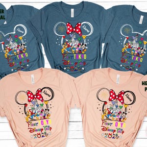 Custom Family Disney Tokyo Trip 2026 Shirts, Personalized Disney Tokyo Shirt, Disney Tokyo Sweatshirt, Disney Shirt,2026 Tokyo Disney Shirts zdjęcie 1