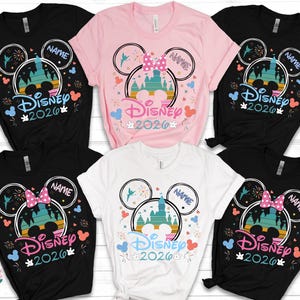Disney 2026 Personalization Shirts, Disney Family Shirts, Disneyworld 2026 Family Shirts, Disney Vacation 2026 Trip Shirt, Disney shirt