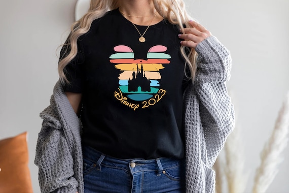 Disney 2025 Shirts, Mickey colorful Head, Disneyland Shirts,Disney Family Shirts,Disneyworld Family Shirts,Disney Vacation Shirt,Disney Trip
