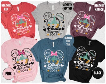 Custom Disney Family Trip 2025 Shirts, Disneyworld Shirts, Disney custom shirt, Disney Couple Shirt,Disney trip Family shirt,Disneyland 2025