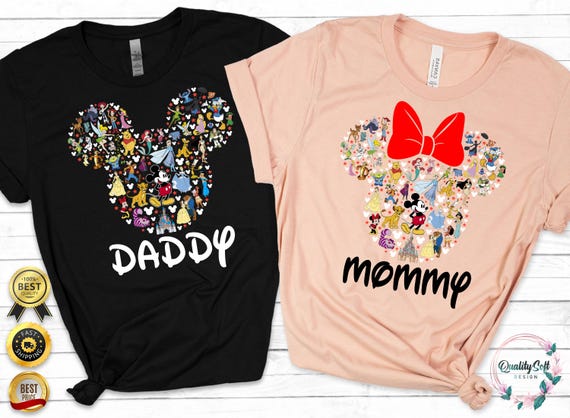 Personalized Disney family 2025 Shirts, Disneyland shirt, DisneyWorld Shirt, Disney family Shirts, Disney Trip 2025, Disney 2025 Shirts
