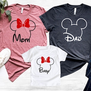 Disney Family Shirts, Mickey Head, Disneyland Shirts, Disney Shirts, Disneyworld Family Shirts, Disney Vacation Trip Shirt, Disney Trip